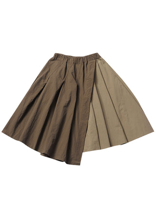 PREORDER: Two-Tone Pleated Skirt