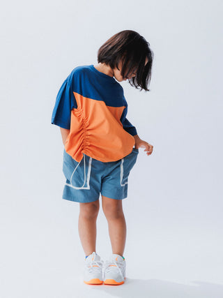 Navy x Orange T-Shirt