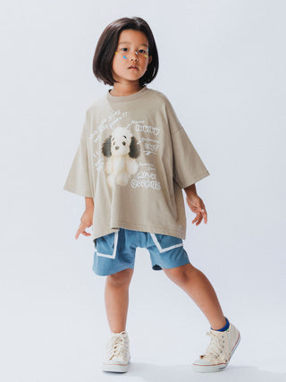 PREORDER: Blue Logo Patch Shorts