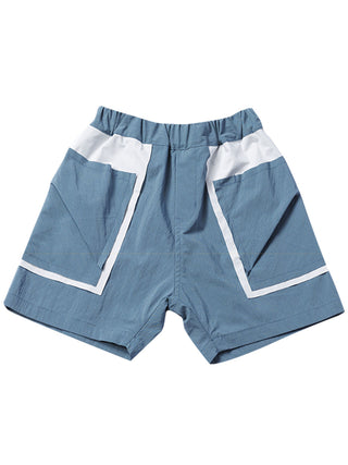 PREORDER: Blue Logo Patch Shorts