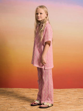 PREORDER: Wavy Mesh Shirt