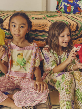 PREORDER: Birds Patchwork Top