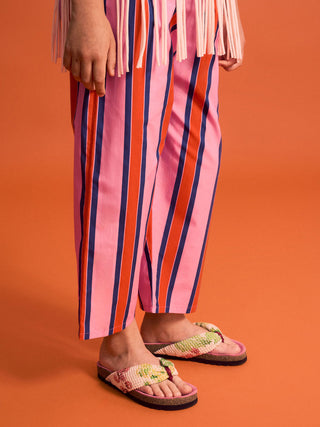 PREORDER: Tropic Pink Striped Pants