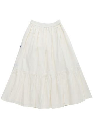 PREORDER: Barcos Embroidered Skirt