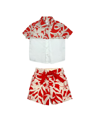 Hibiscus Surf Board Shorts