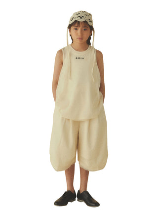 Ecru Shirt Tail Tank Top