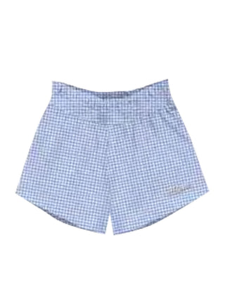 Meave Micro Vichy Pullup Shorts