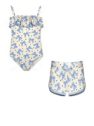 Brielle Bow Pois Swimsuit