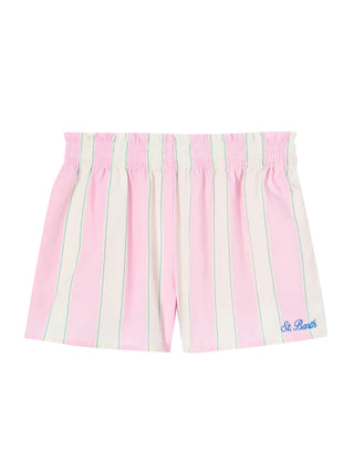 Meave SB Beach Stripes Pullup Shorts