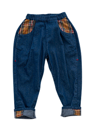Blue Standard Denim Pants