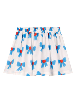 Bow Print Skirt
