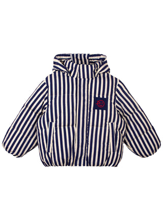 Burletta Stripe Down Coat