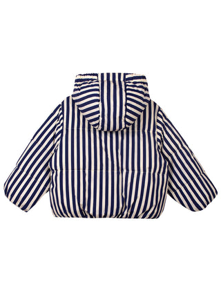 Burletta Stripe Down Coat
