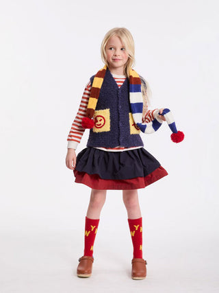 Wynken Bobble Knit Scarf