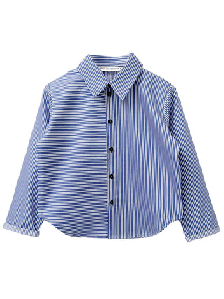 Seta Blue Stripe Shirt