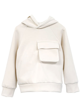 Lodin White Hoodie