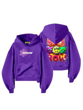 Purple Fleece Hoodie