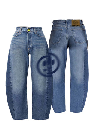Stone Blue Ballon Jeans