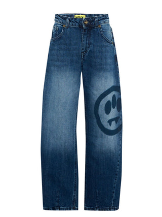 Stone Blue Ballon Jeans