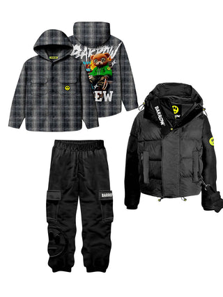 Barrow Logo Puffer Jacket