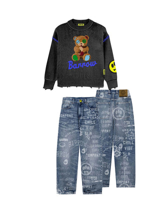 Printed Barrow Denim Regular
