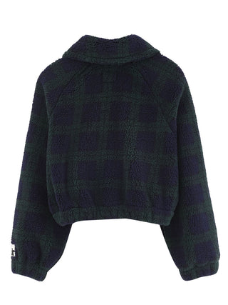 PREORDER: Checked Fuzzy Jacket