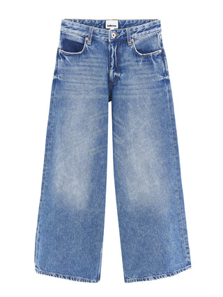 PREORDER: Mid Blue Marble Jeans