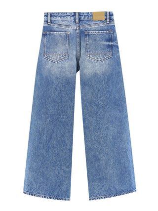 PREORDER: Mid Blue Marble Jeans
