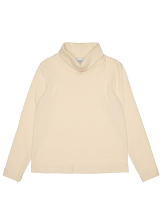 Paade Cotton Turtleneck, White
