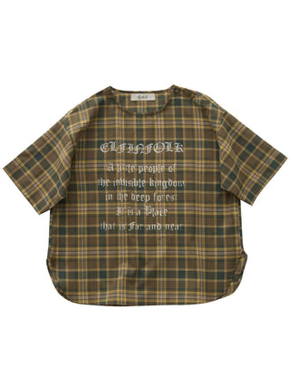PREORDER: Camel Brit Check Top
