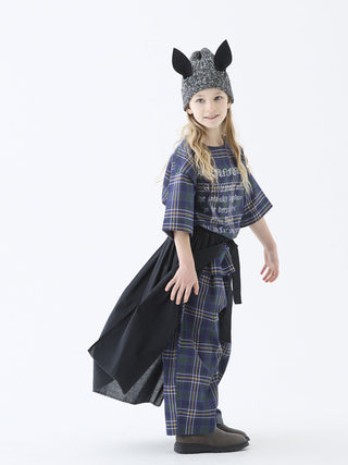 PREORDER: Navy Brit Check Top