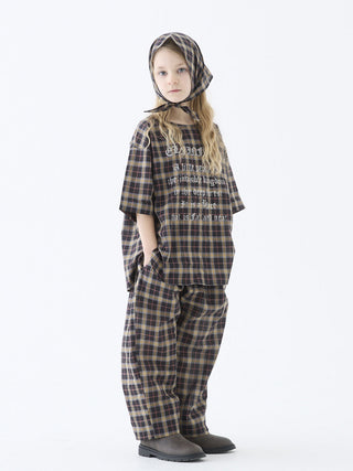 PREORDER: Black Brit Check Pants