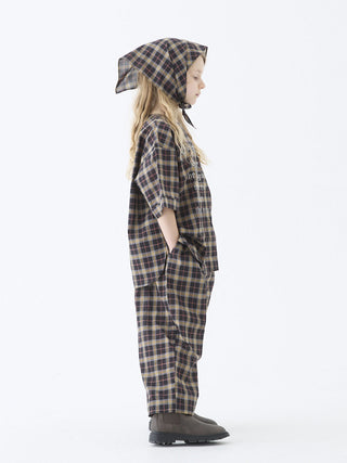 PREORDER: Black Brit Check Pants