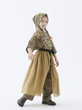 PREORDER: Camel Brit Check Pants