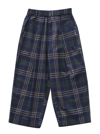 PREORDER: Brit Check Wide Pants