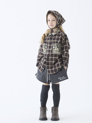 PREORDER: Black Brit Check Shirt