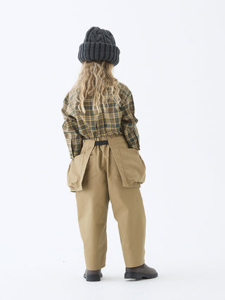 PREORDER: Camel Brit Check Shirt