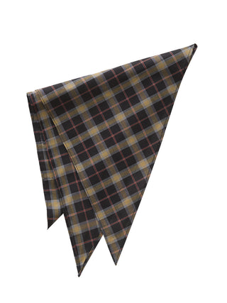 PREORDER: Black Brit Check Scarf