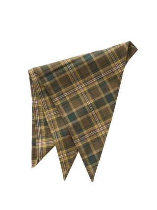 PREORDER: Camel Brit Check Scarf