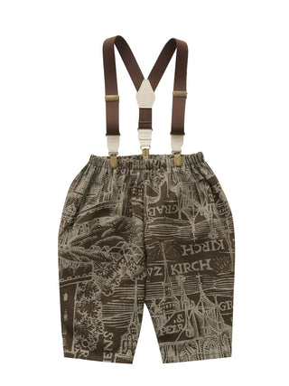 PREORDER: Brown Castle town Pants