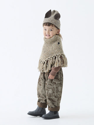 PREORDER: Brown Castle town Pants