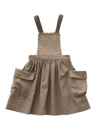 PREORDER: Country Check Pinafore