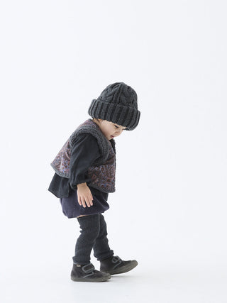PREORDER: Black Gathered Baby Blouse