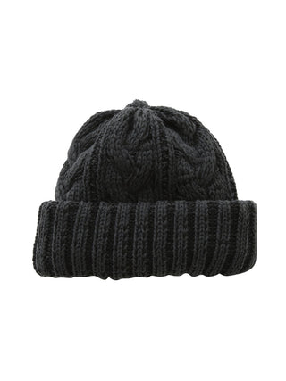 PREORDER: Charcoal Cable Beanie