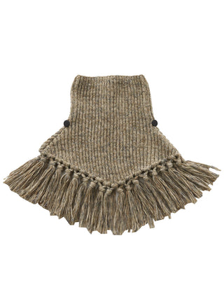 PREORDER: Nep Yarn Knit Cape