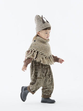 PREORDER: Nep Yarn Knit Cape