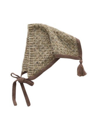 PREORDER: Brown Knit Babushka
