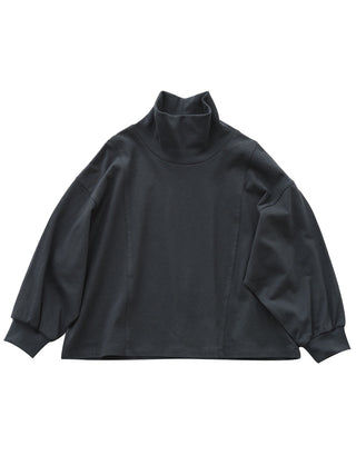 PREORDER: Charcoal High Neck Top