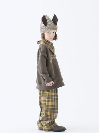 PREORDER: Block Check Barrel Pants
