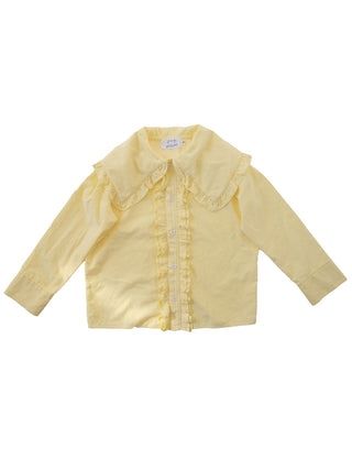 PREORDER: Lemon Big Collar Blouse